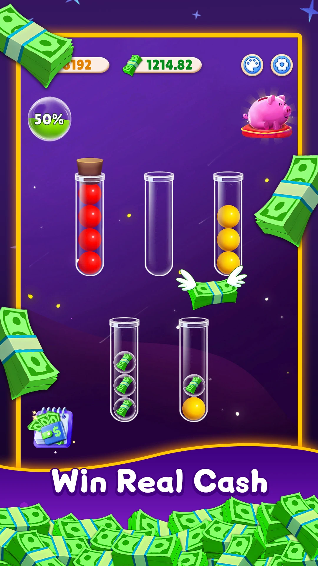 Lucky Ball Sort Puzzle screenshot